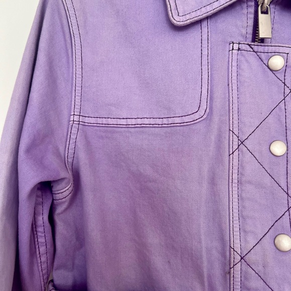 Rachel Antonoff “Lizzie” jacket in lavender, size XS - Picture 3 of 10